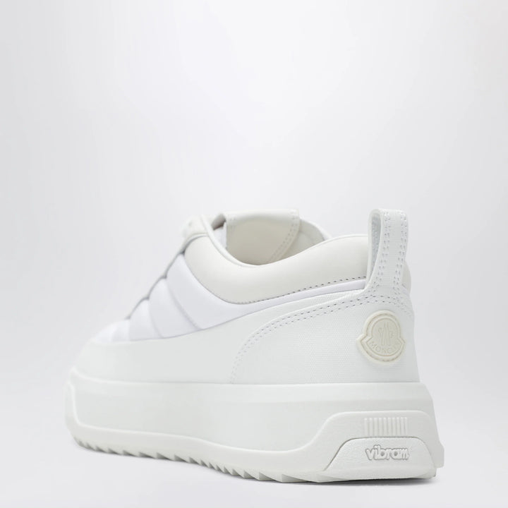 Moncler - Altive suede and nubuck leather sneakers in white