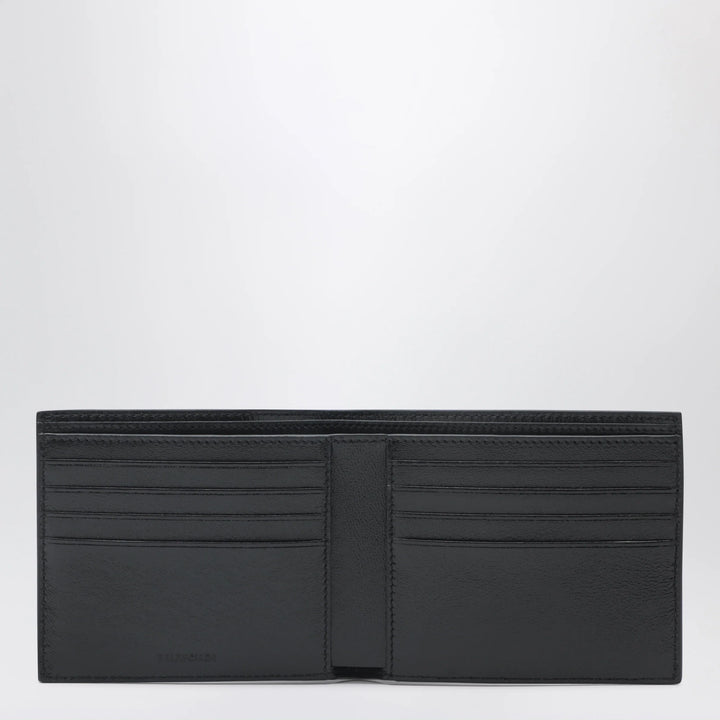 Balenciaga - Black horizontal wallet with logo
