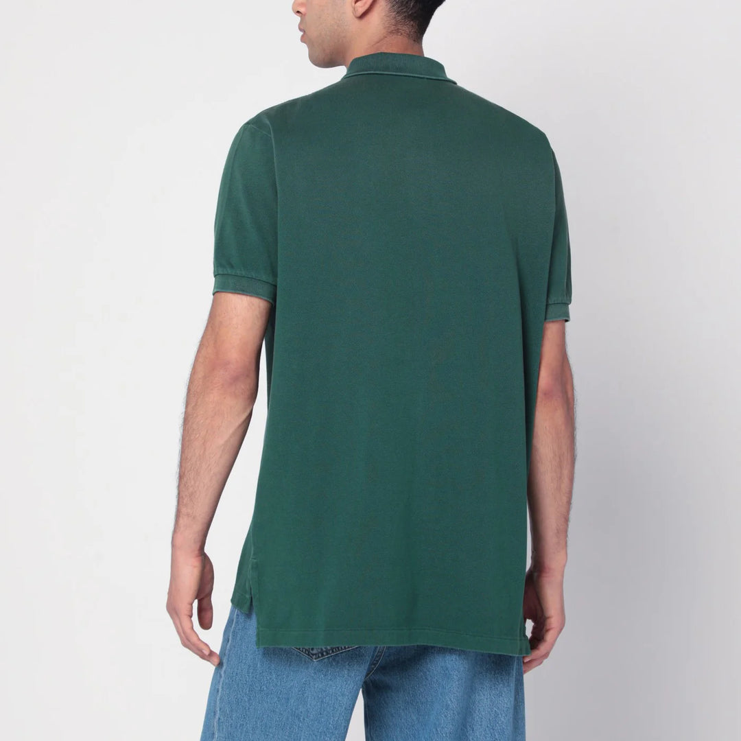 Polo Ralph Lauren - Washed forest green cotton polo