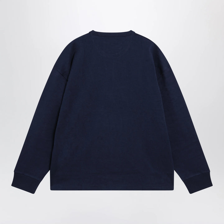 Polo Ralph Lauren - Navy cotton Relaxed-Fit crewneck sweatshirt
