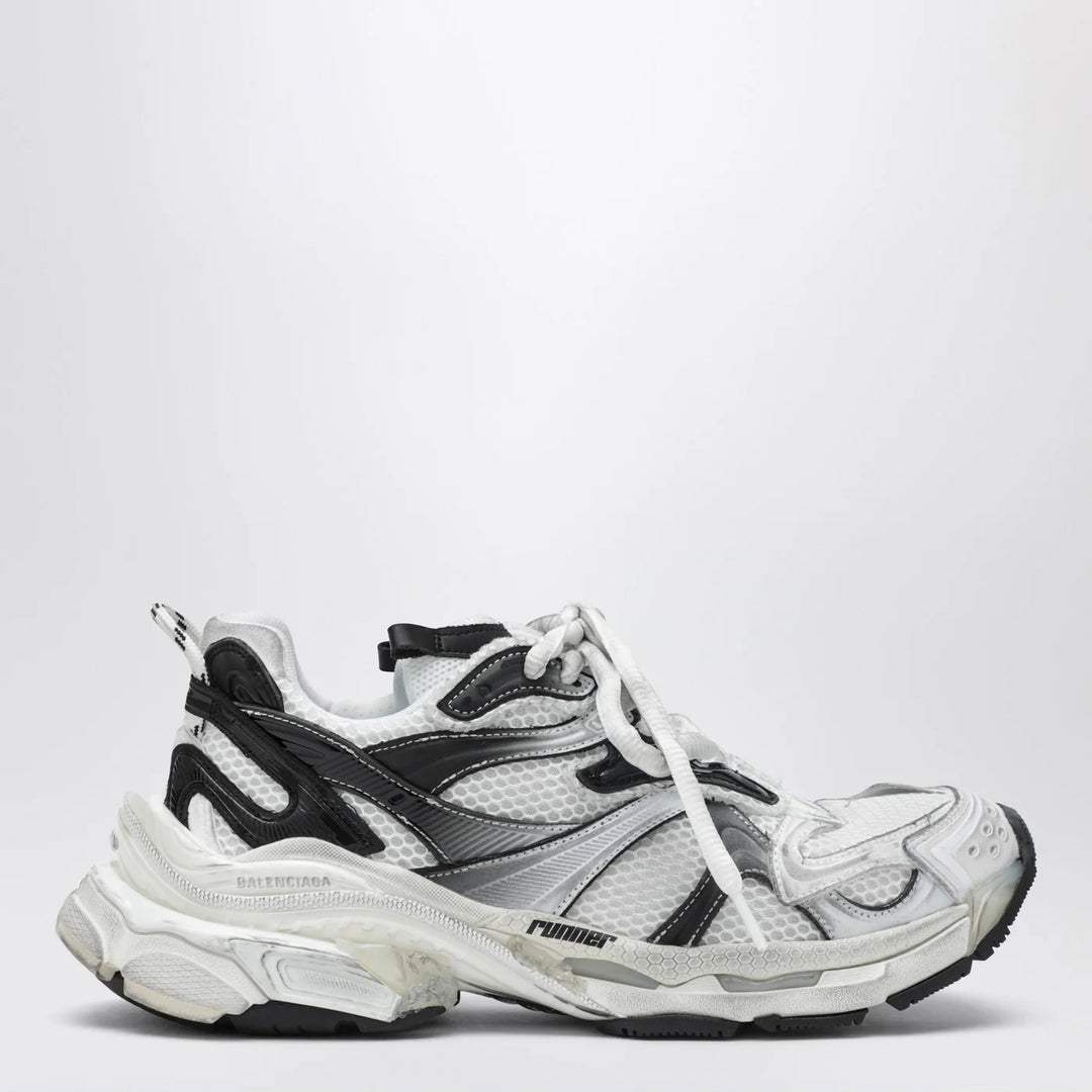 Balenciaga - Runner 2 Gradient Sneakers in white/black