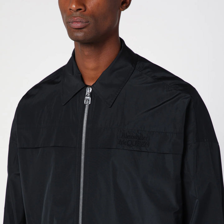 Alexander McQueen - Lightweight zipped jacket black