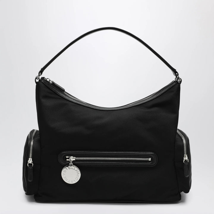 Stella McCartney - Dartmoor shoulder bag in ECONYL, ultra black