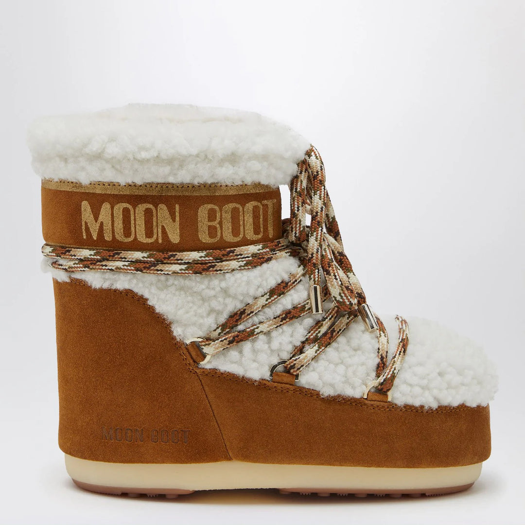 Moon Boot - Brown shearling LAB69 Icon Low boots