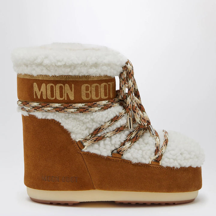 Moon Boot - Brown shearling LAB69 Icon Low boots
