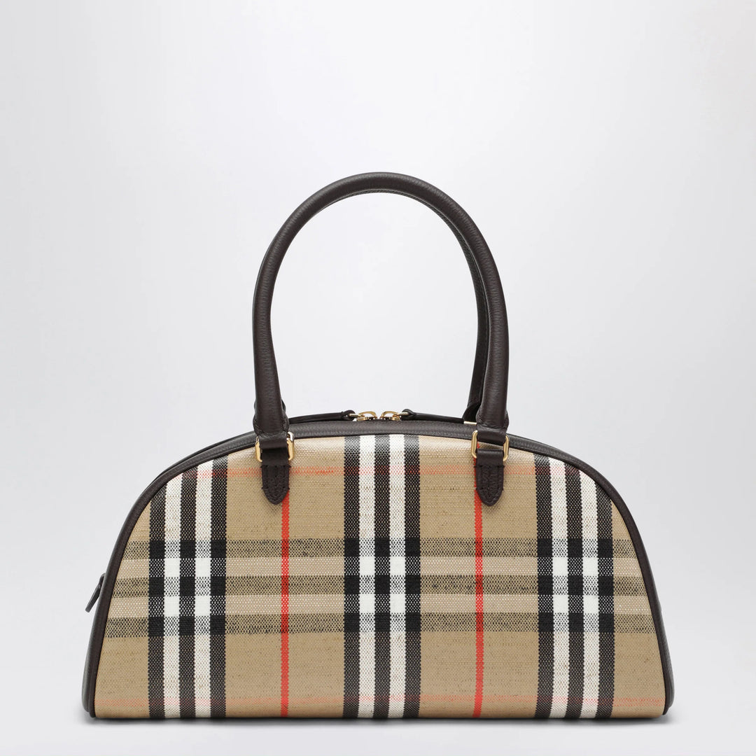 Burberry - Sand Highlands Check Bag