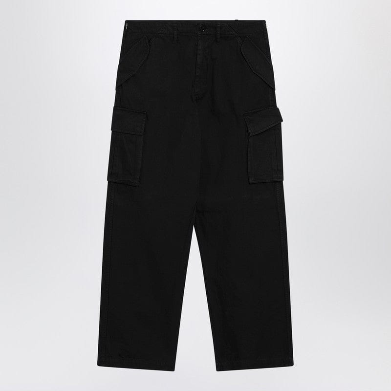 Pants Burberry - Black cotton cargo trousers - 50 IT Brand