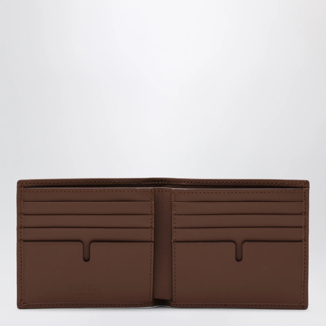 Burberry - Beige Check bifold wallet