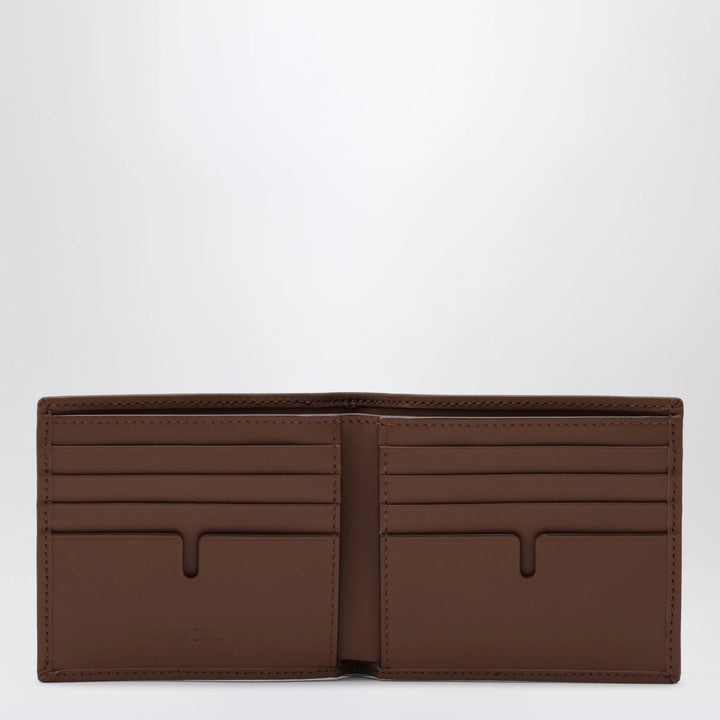 Burberry - Beige Check bifold wallet
