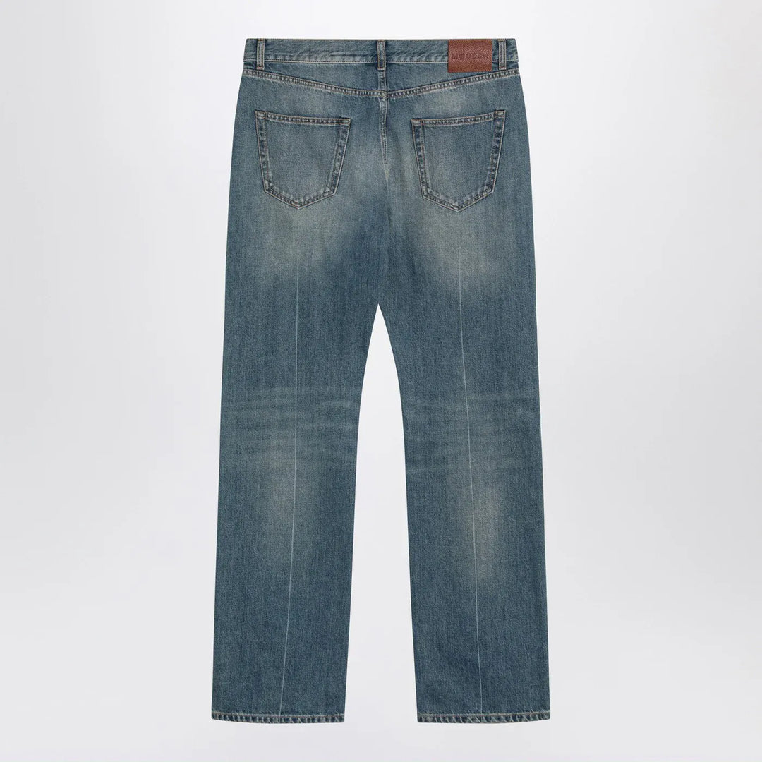 Alexander McQueen - Faded blue jeans Brand Jeans 48 IT