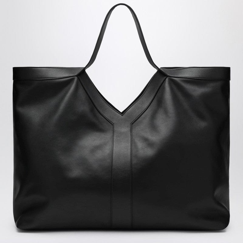 Shopping Totes Saint Laurent - Maxi Y tote bag black pebbled leather - One size Brand