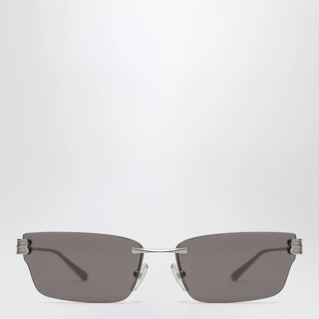 Balenciaga - Gossip rectangular Silver/Black sunglasses
