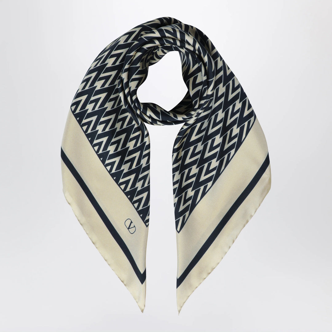 Valentino Garavani - Toute La V silk scarf