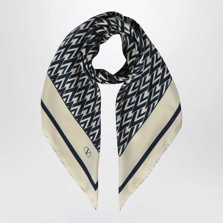 Valentino Garavani - Toute La V silk scarf