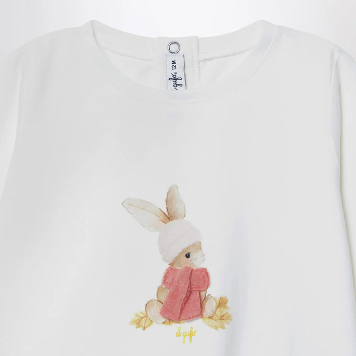 Il Gufo - Long-sleeve T-shirt with bunny