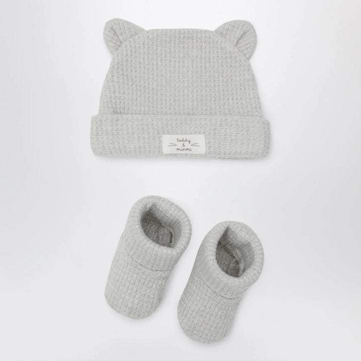 Teddy &amp; Minou - Two-piece set in pumice colour