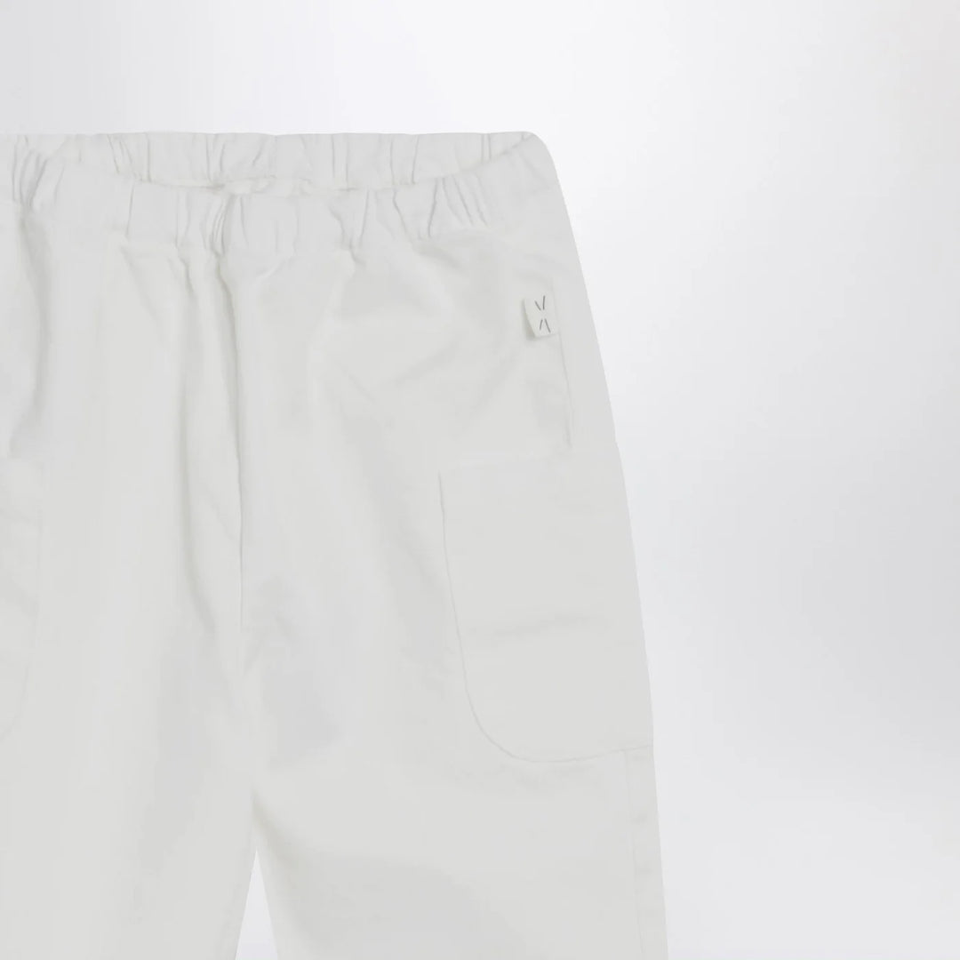 Teddy &amp; Minou - Milky white cotton trousers