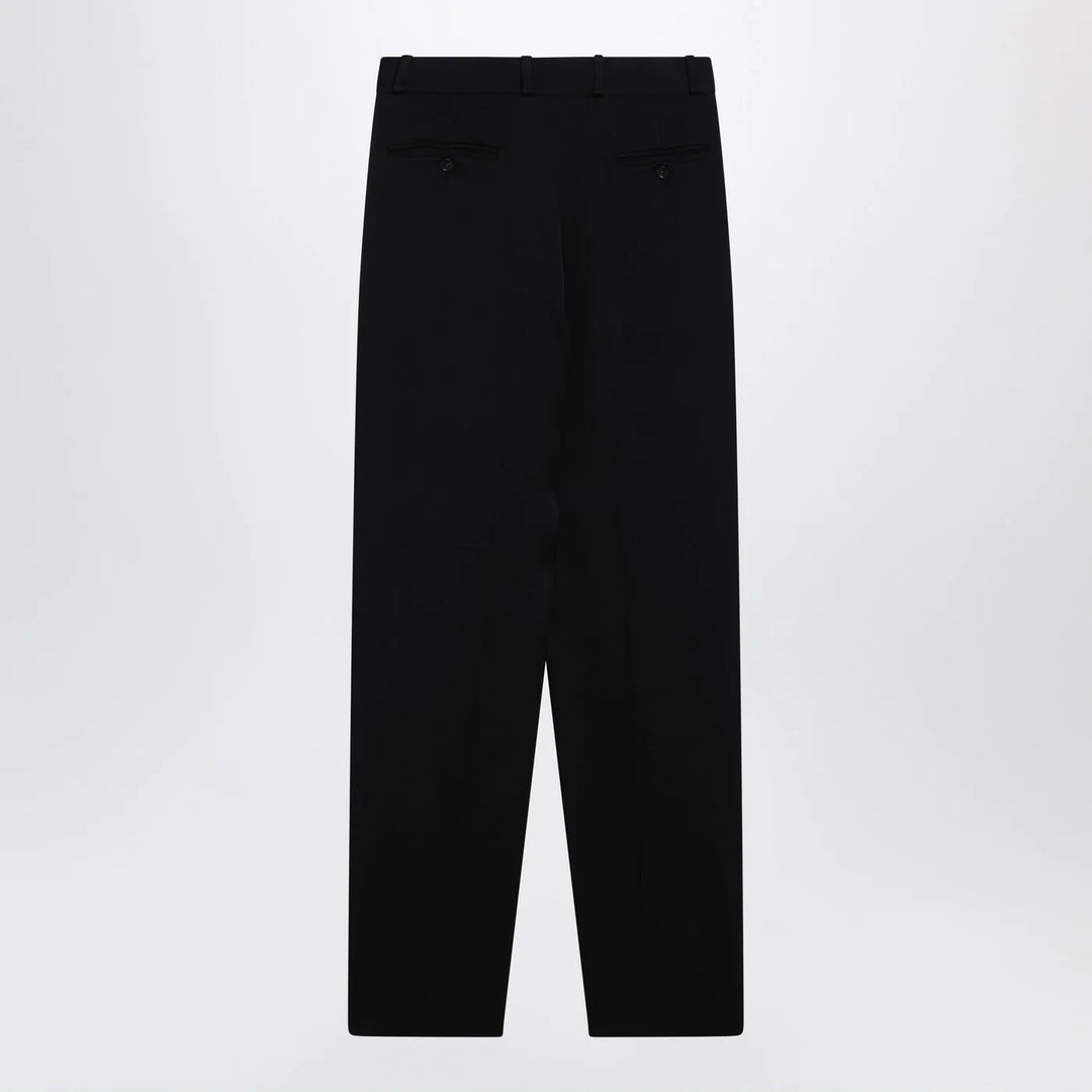 LouLou De Saison - Black wool-blend trousers