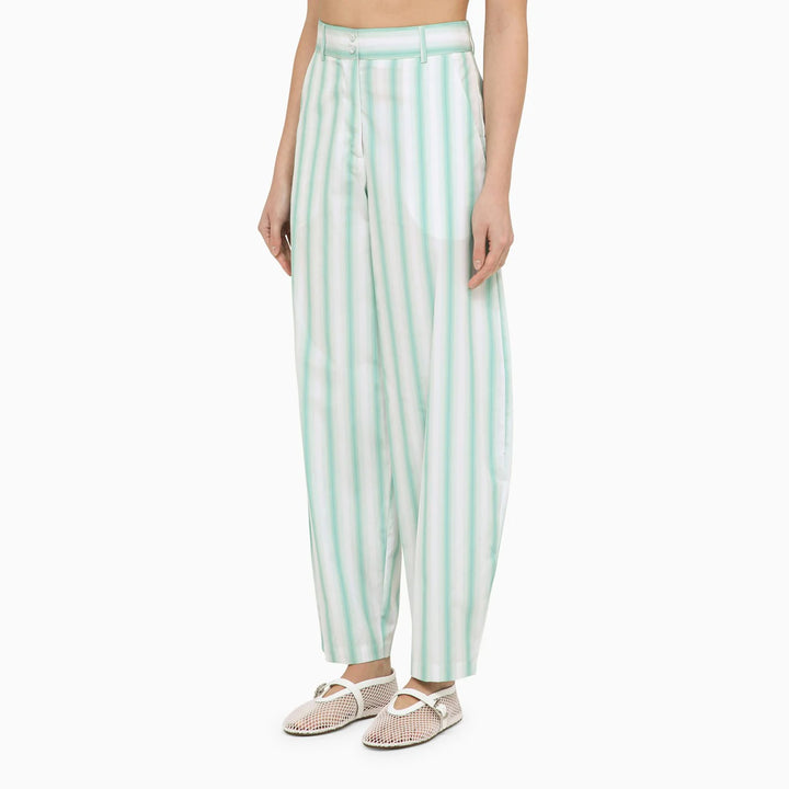 Margaux Lönnberg - Beatty striped cotton trousers