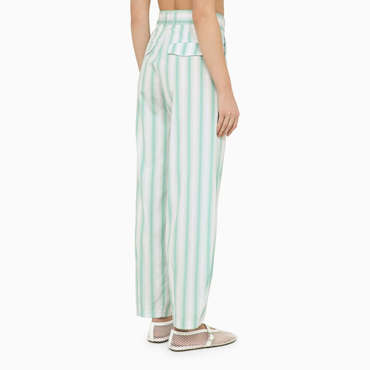 Margaux Lönnberg - Beatty striped cotton trousers