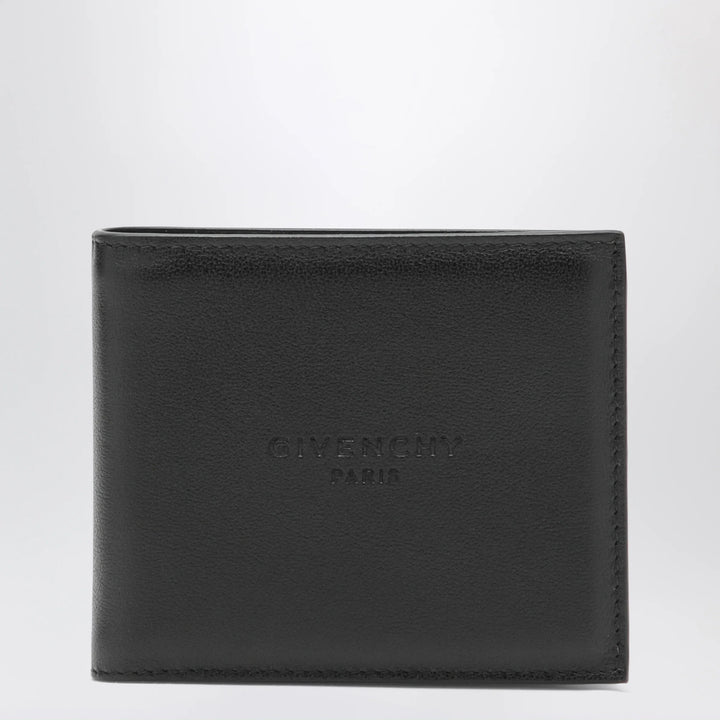 Givenchy - Embossed-logo calf leather wallet in black