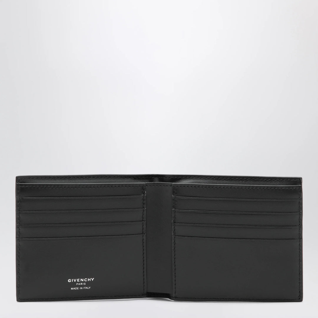Givenchy - Embossed-logo calf leather wallet in black
