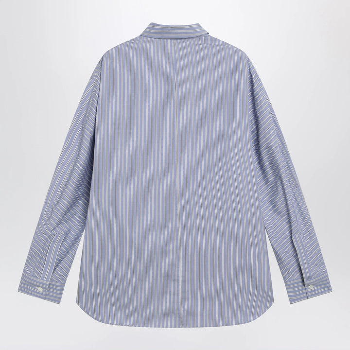 Givenchy - White/blue striped poplin shirt