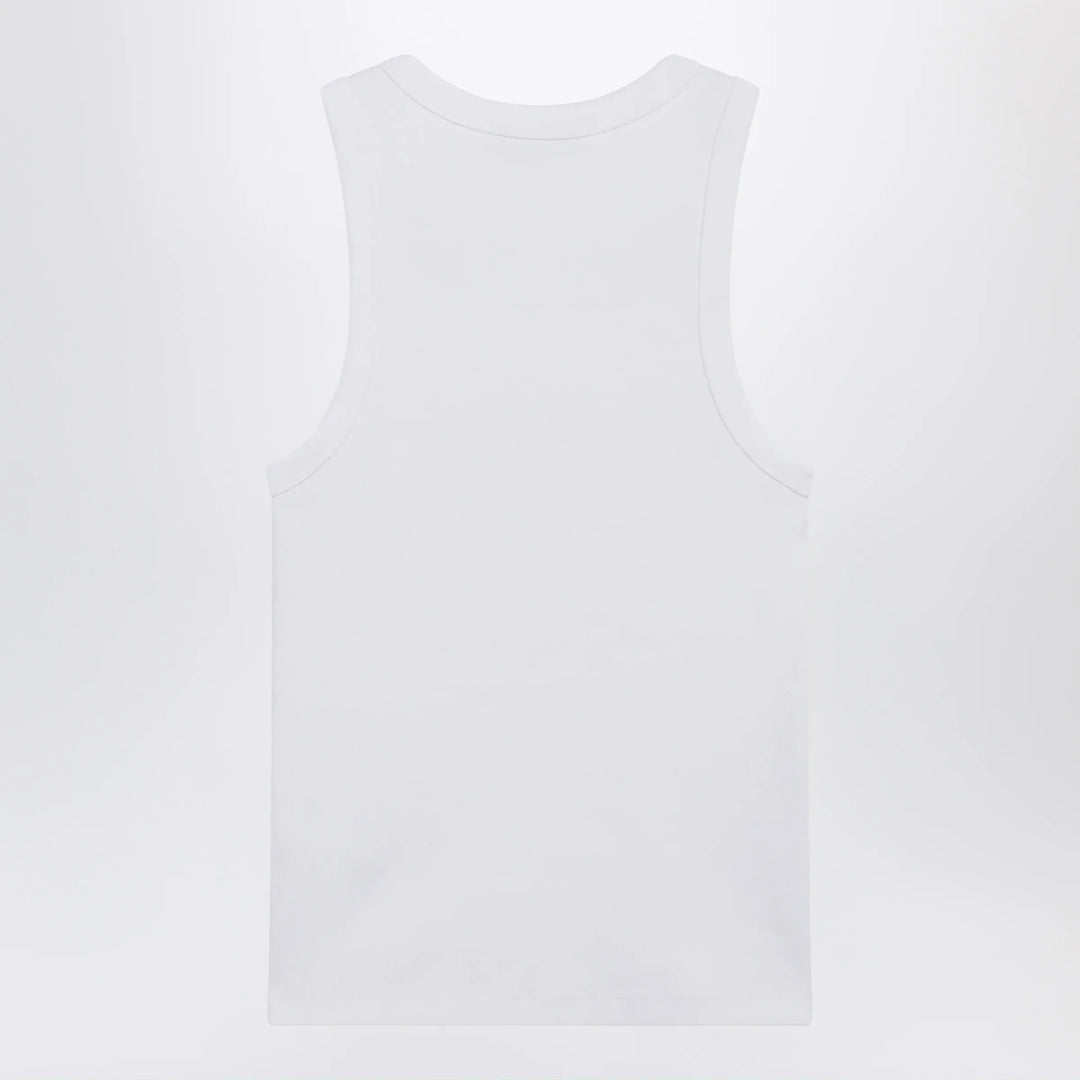 Givenchy - White slim-fit tank top with logo Brand Apparel &amp; Accessories > Clothing > Shirts &amp; Tops