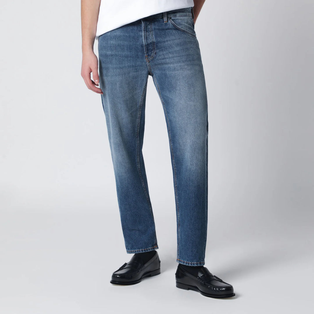 PT Torino Denim - Mid-blue washed Rebel jeans