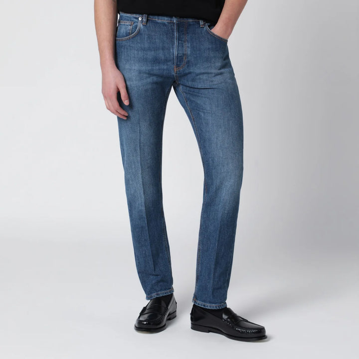 PT Torino Denim - Medium blue slim jeans
