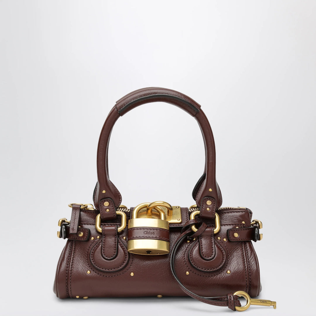 Chloé - Small brown leather Paddington bag
