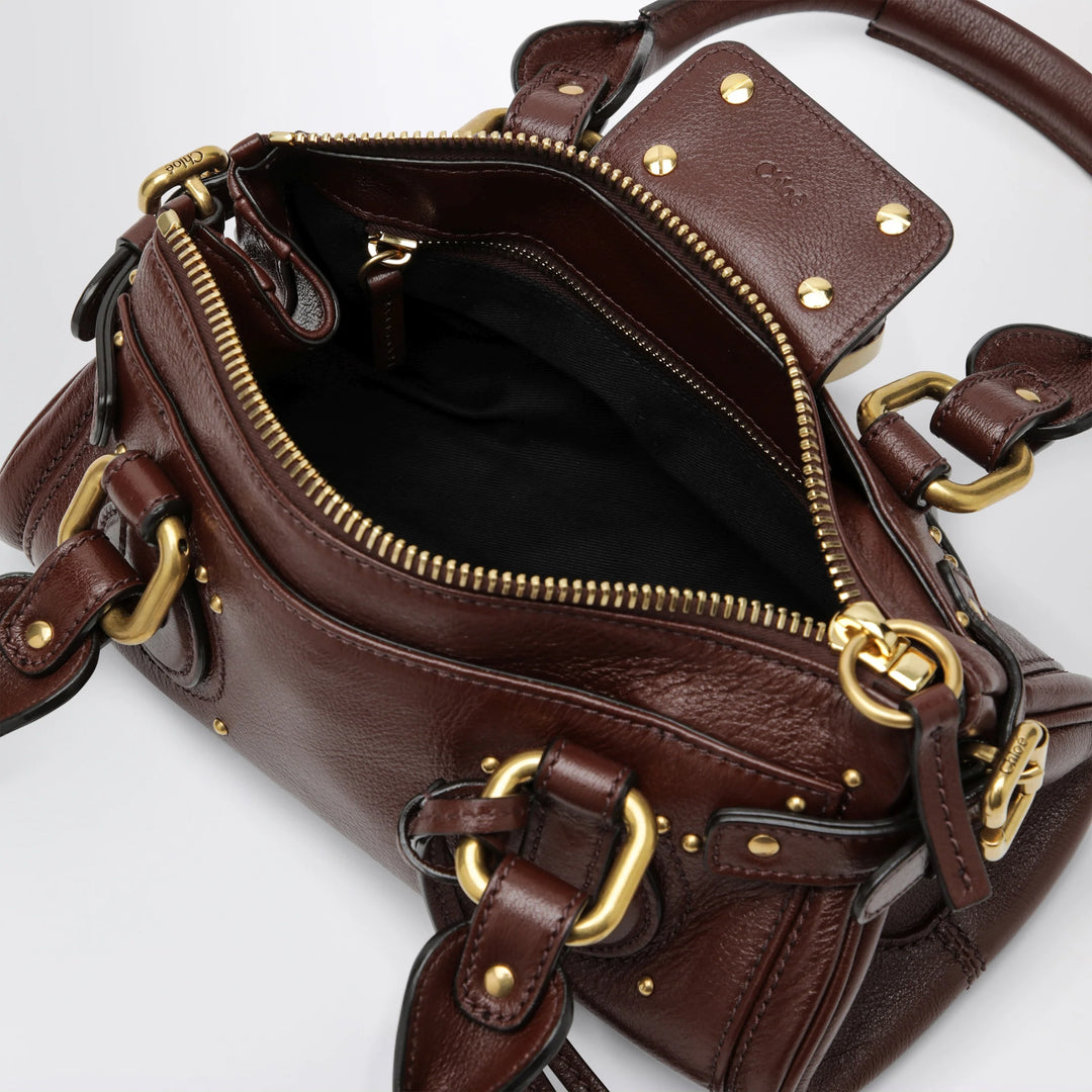 Chloé - Small brown leather Paddington bag