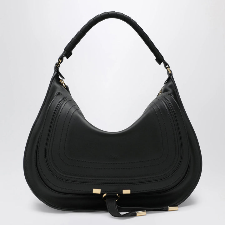 Chloé - Black leather Marcie shoulder bag