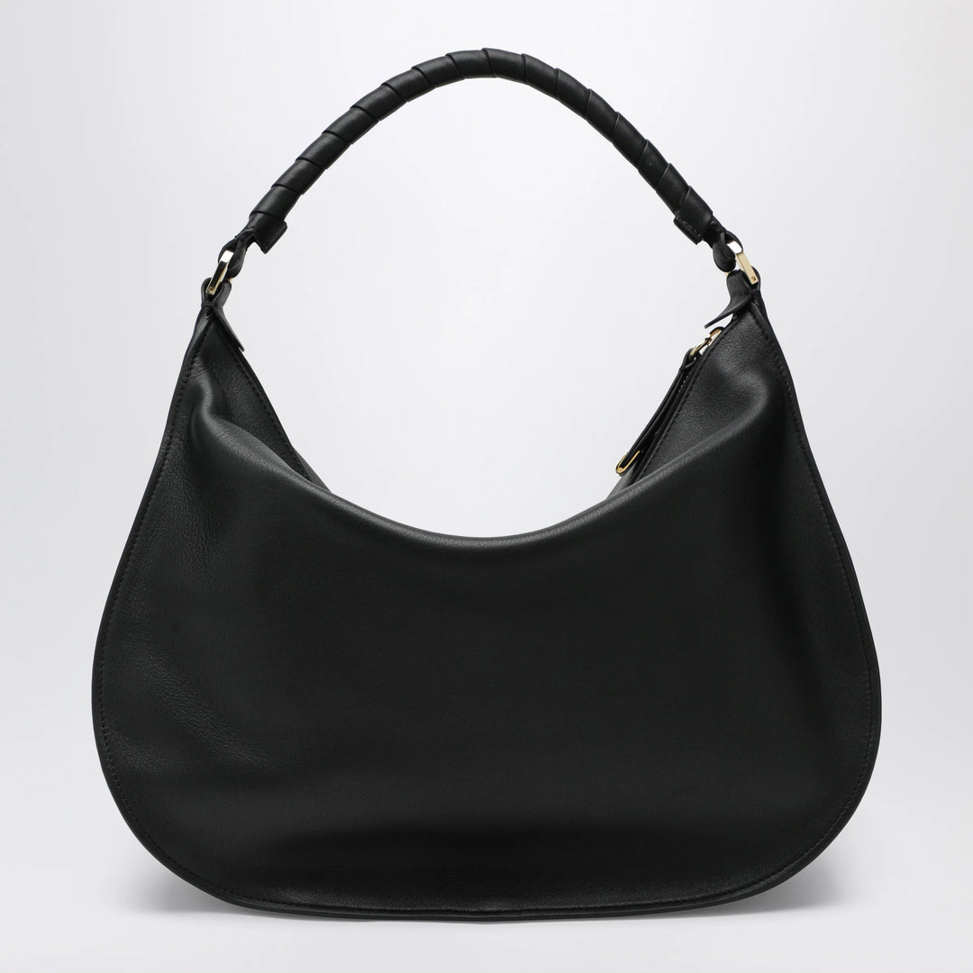 Chloé - Black leather Marcie shoulder bag