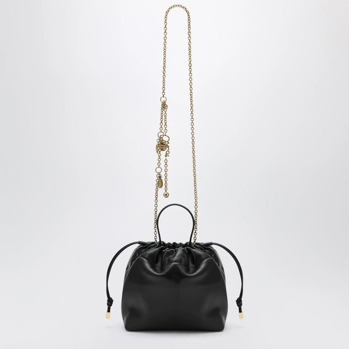 Chloé - Small Icons shoulder bag with chain in lambskin black