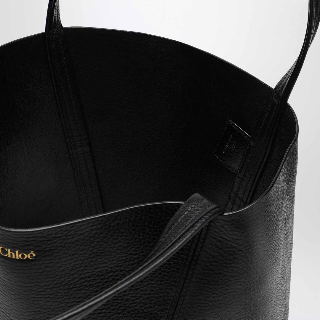 Chloé - Chloé Spin black medium Tote Bag