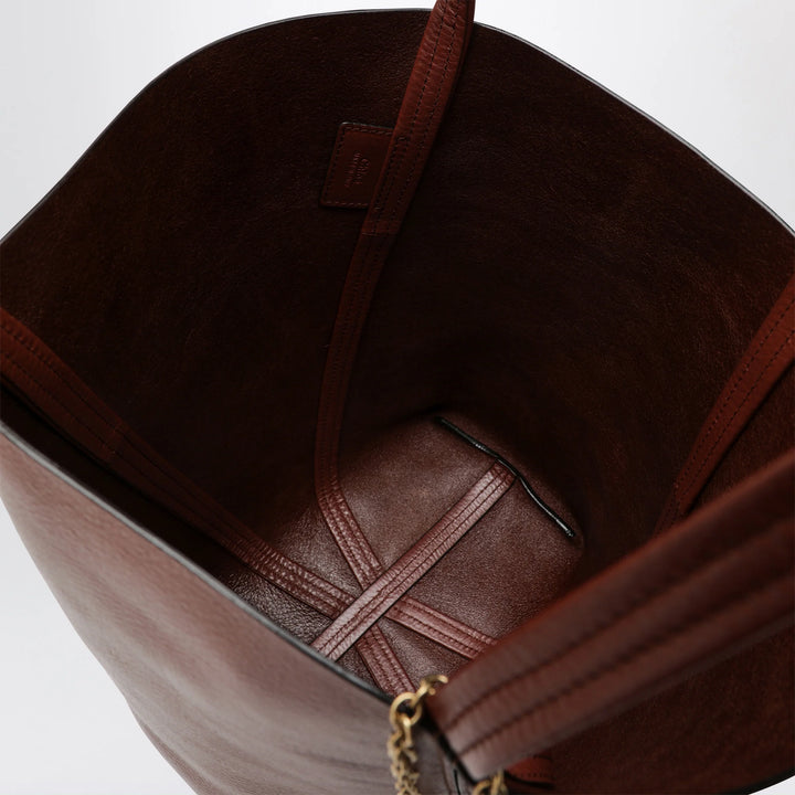 Chloé - Medium brown Chloé Spin Tote Bag