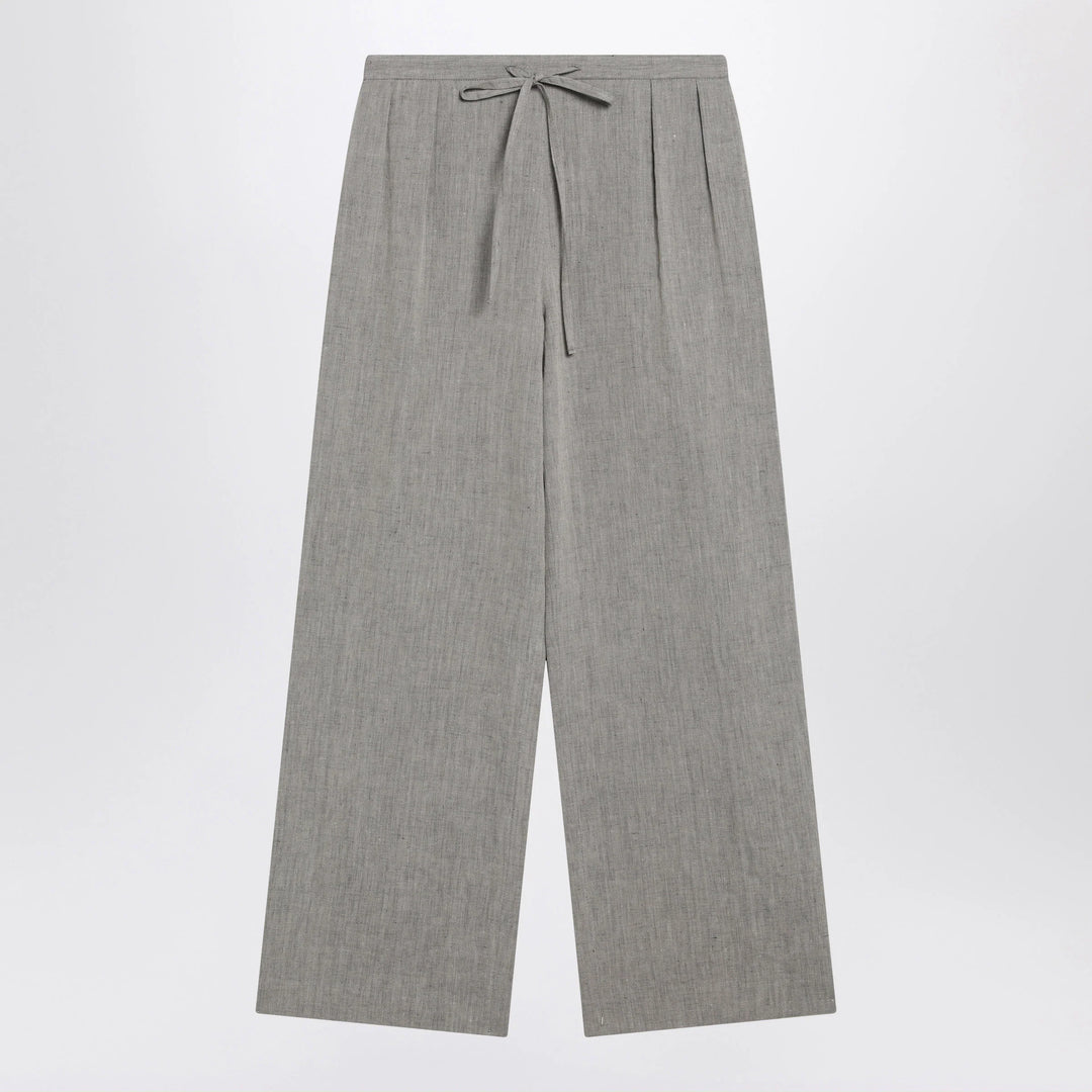 LouLou De Saison - Grey Clark Pleated Trousers