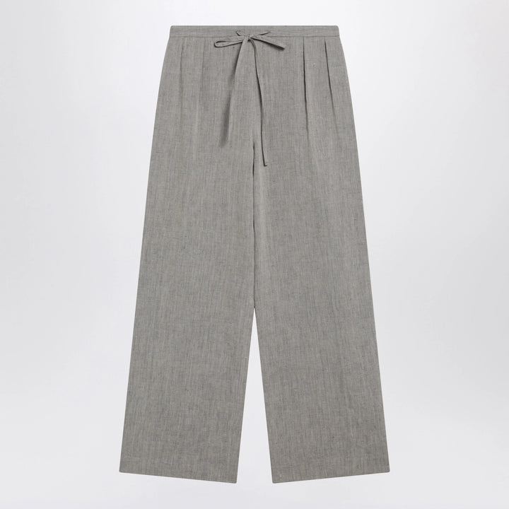 LouLou De Saison - Grey Clark Pleated Trousers