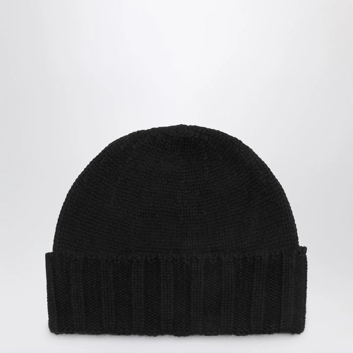 Drumohr - Black cashmere beret