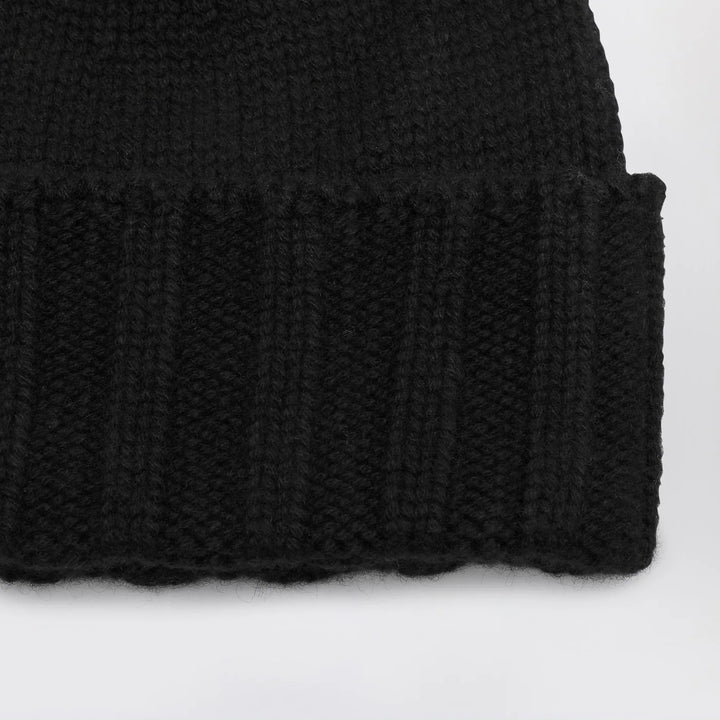 Drumohr - Black cashmere beret