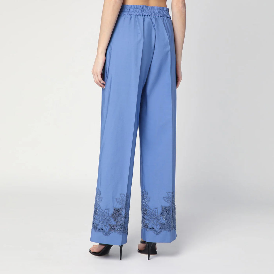 P.A.R.O.S.H. - Embroidered cotton pants