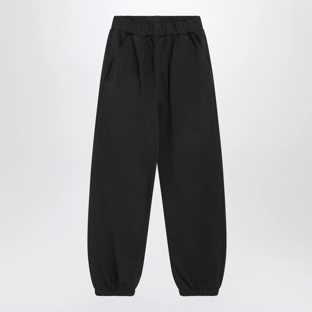 Douuod - Jogging trousers in black cotton