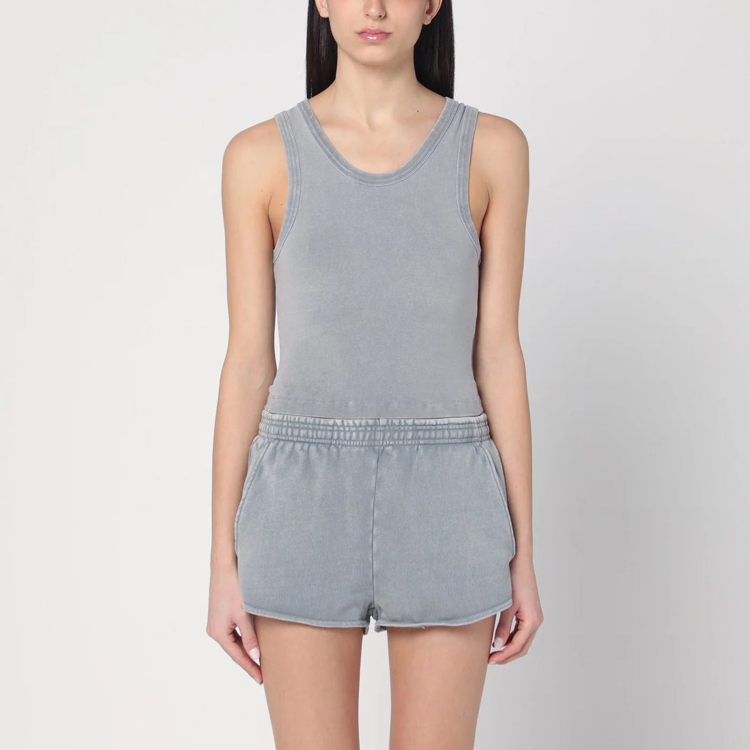 Entire Studios - Grey tank top in cotton