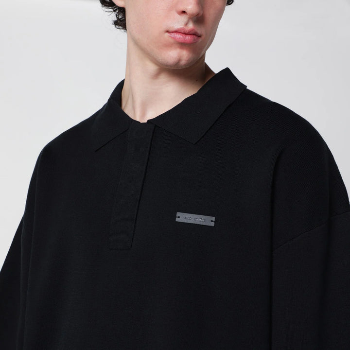 Entire Studios - Black long-sleeve polo