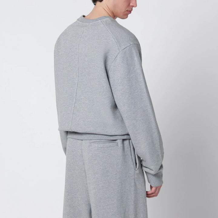 Entire Studios - Grey cotton crewneck sweatshirt
