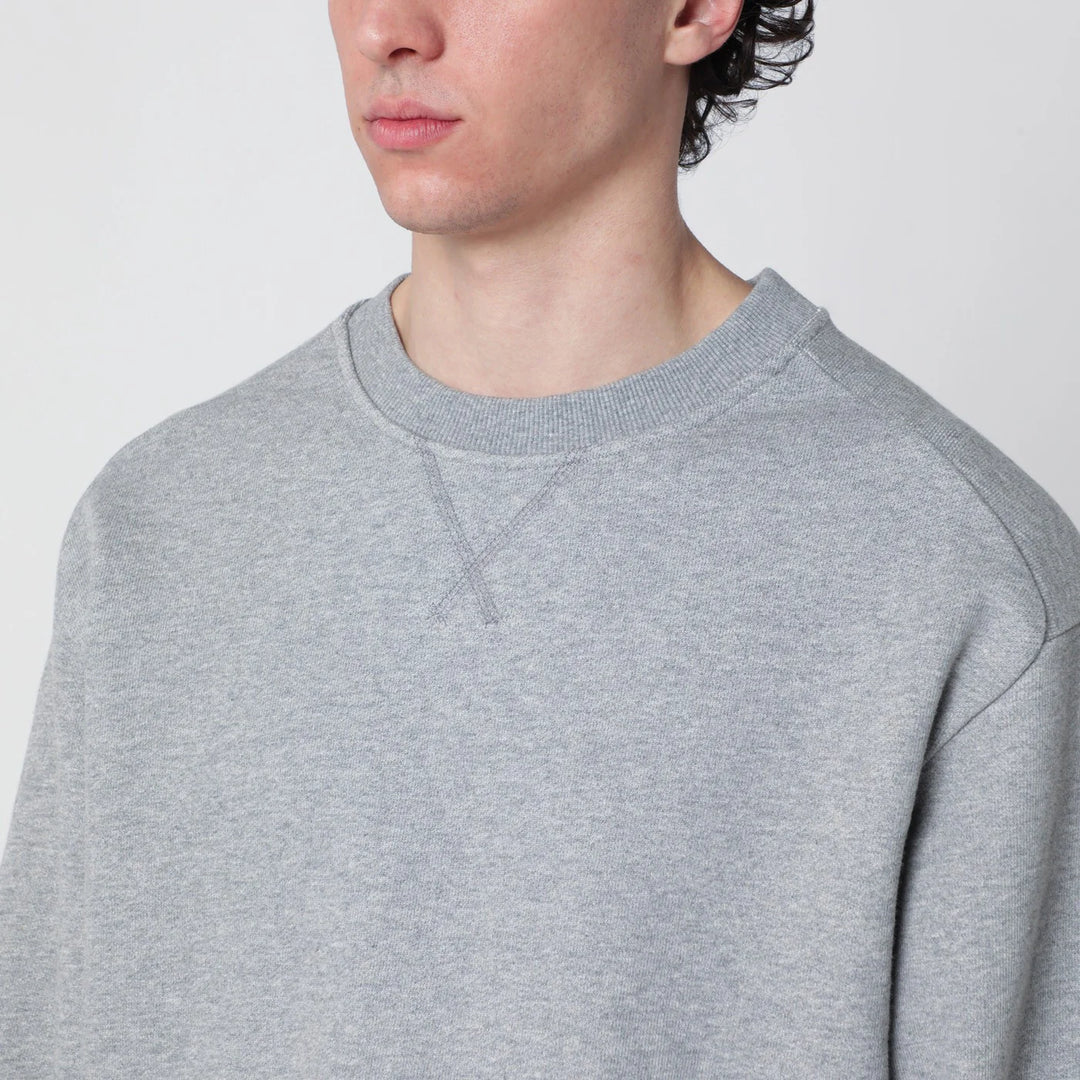 Entire Studios - Grey cotton crewneck sweatshirt