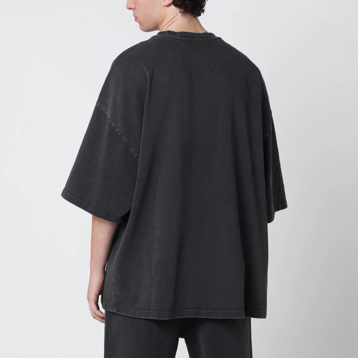 Entire Studios - Washed black boxy T-shirt