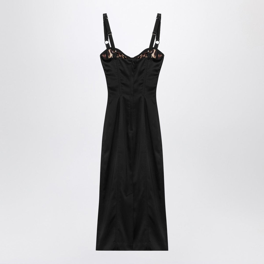 Dresses Dolce & Gabbana Dolce&Gabbana Black satin bustier dress Brand
