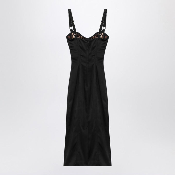 Dresses Dolce & Gabbana Dolce&Gabbana Black satin bustier dress Brand